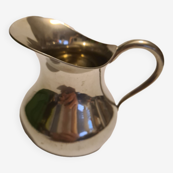 Guaranteed fine pewter milk jug (France)