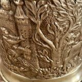 Bronze and ceramic pot Max le Verrier