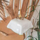 Vintage square hanging lamp