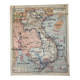 Old school map Vidal-Lablache 36, 1914, T14 – French Indochina