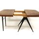 Table de salle à manger scandinave en teck, Suède, 1950