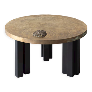 table basse en laiton