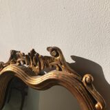 Gilded mirror louis XV H style:82cm
