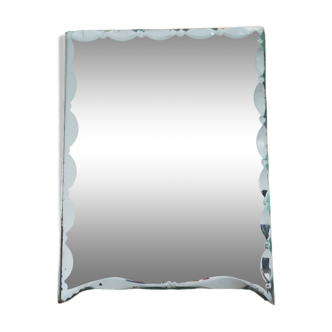 Beveled mercury mirror