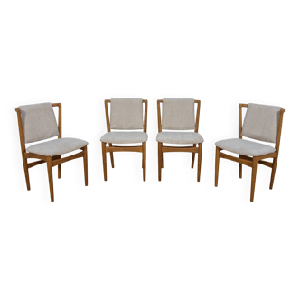 Mid Century Oak Model 171 Dining Chairs from Slagelse Møbelværk, Denmark.