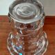 Pierre D'Avesn Clear Crystal Vase, Art Deco