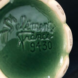 Old vase in Barbotine Saint Clément