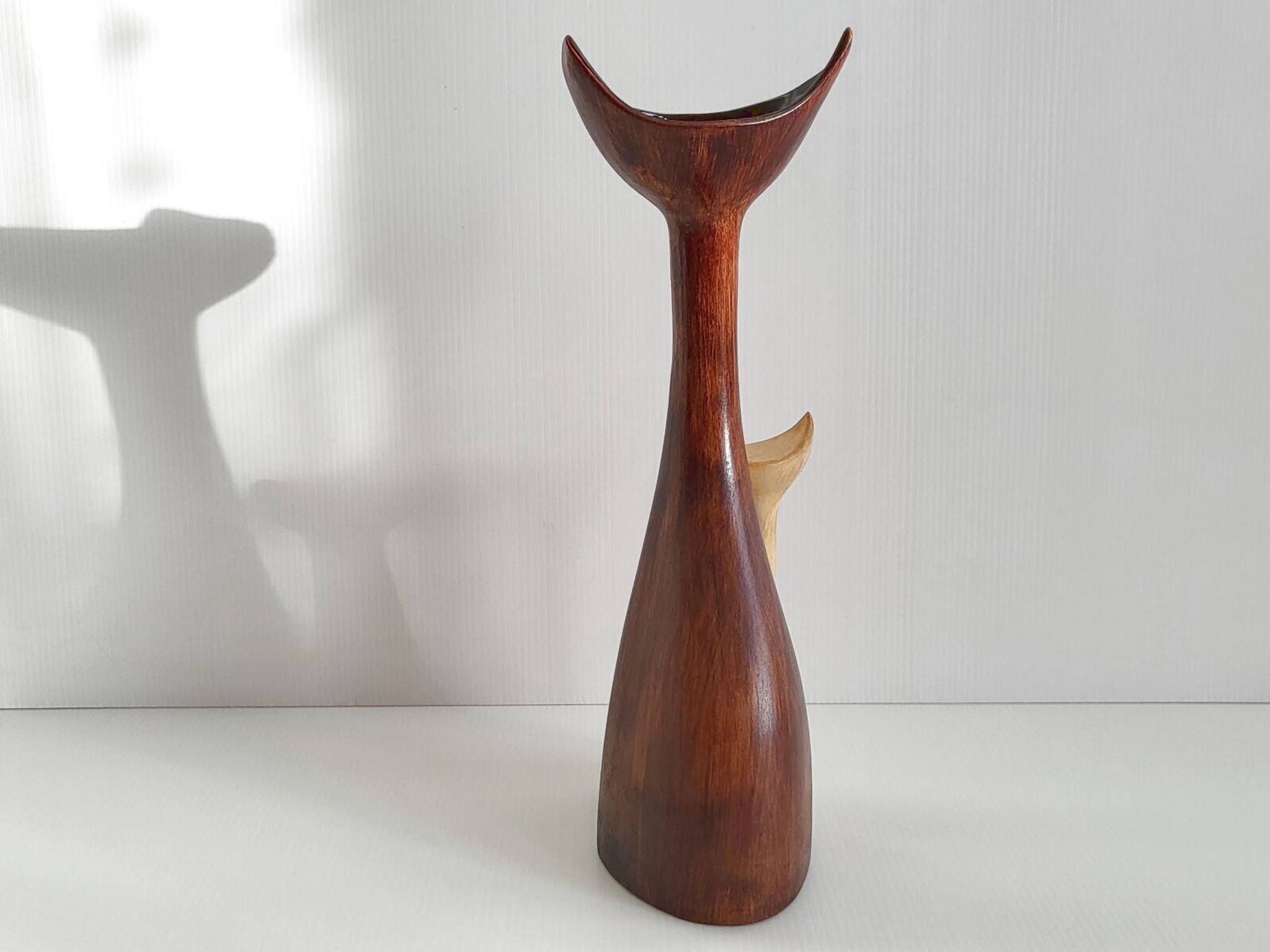 Vintage 1950 liqueur bottle chat chats ceramic 50s noyau de poissy