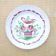 Old decorative plate K & G Lunéville rooster on basket