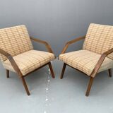Paire de fauteuils vintage par MIER Topoľčany, 1970