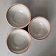 Trio of vintage stoneware bowls