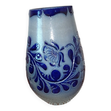 Vase en grès au sel d'Alsace - Betschdorf (Signé Fortuné Schmitter)