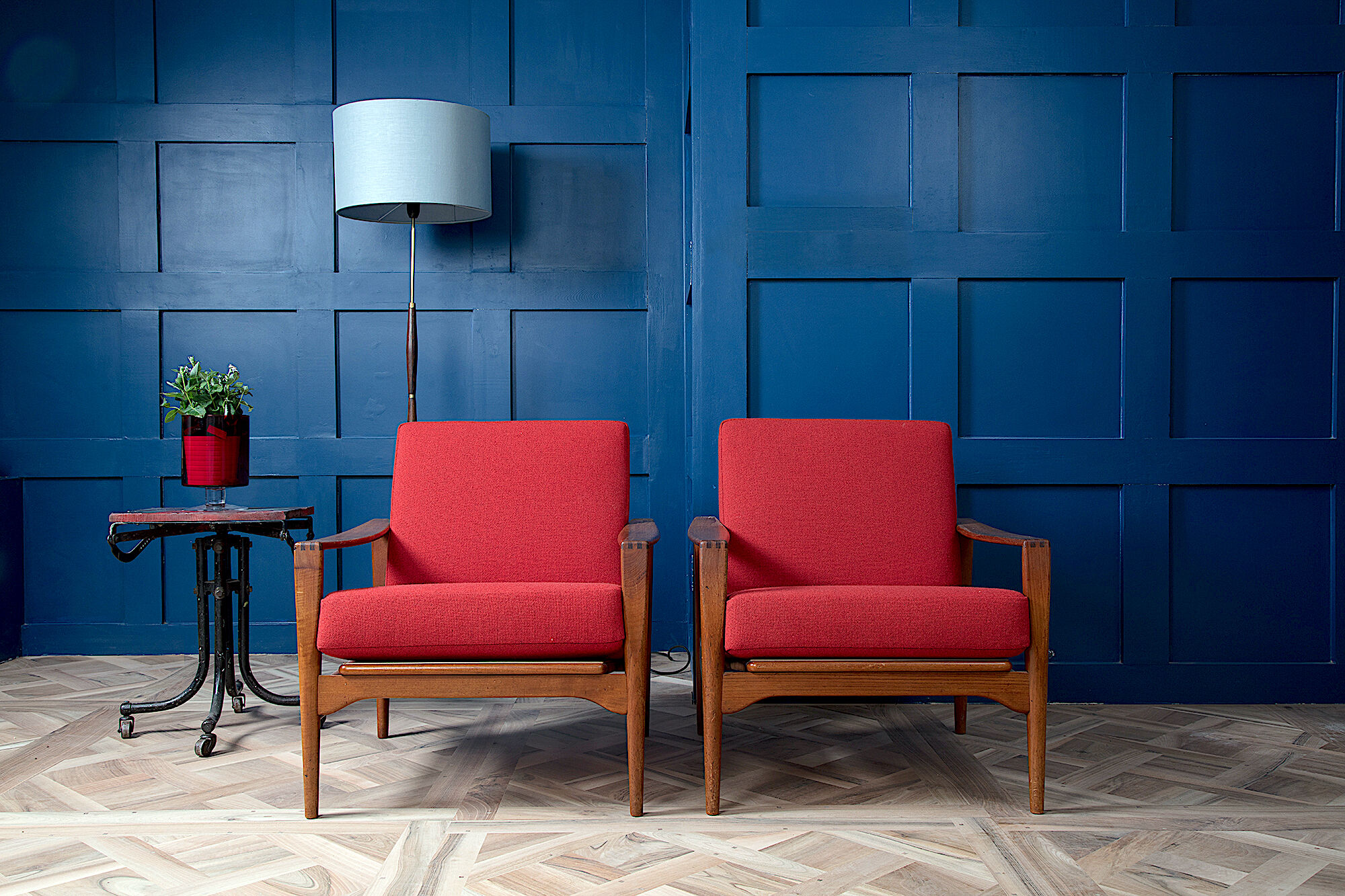 Lounge chairs by Illum Wikkelso for N.Eilersen
