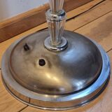 White glass floor lamp 40s