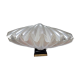 Liane Rougier lamp shell Benetier design 1970 in methacrylate