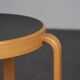 Magnus Olesen 8000 series low stool, Denmark, 1980s