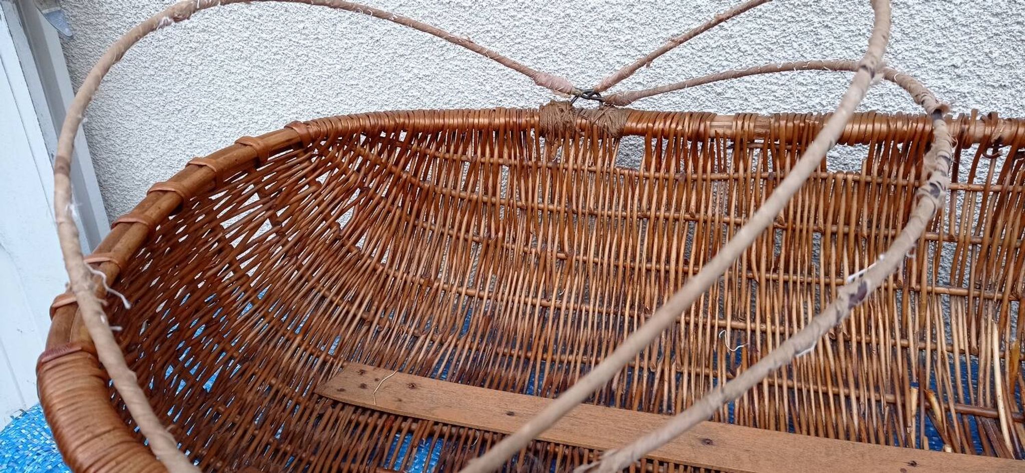 Moses basket baby wicker cradle