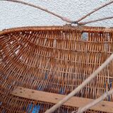 Moise wicker baby cradle