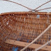 Moses basket baby wicker cradle