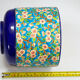 Cache-pot français art déco Longwy faience années 1940