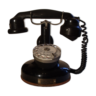 Old column phone