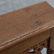 17th century Jacobean carved oak bench, UK