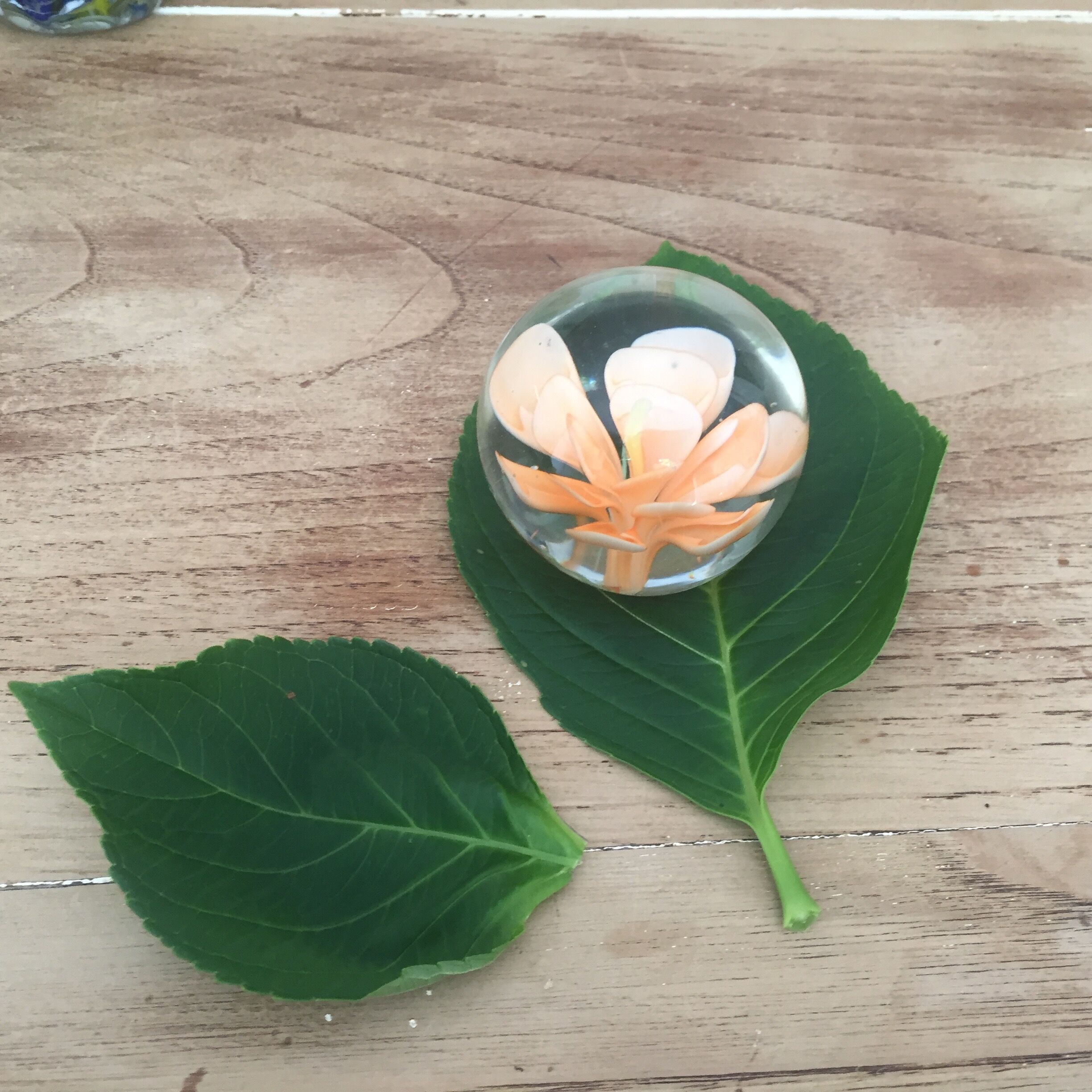 5 balls sulfide paperweight