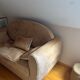 Velvet sofa