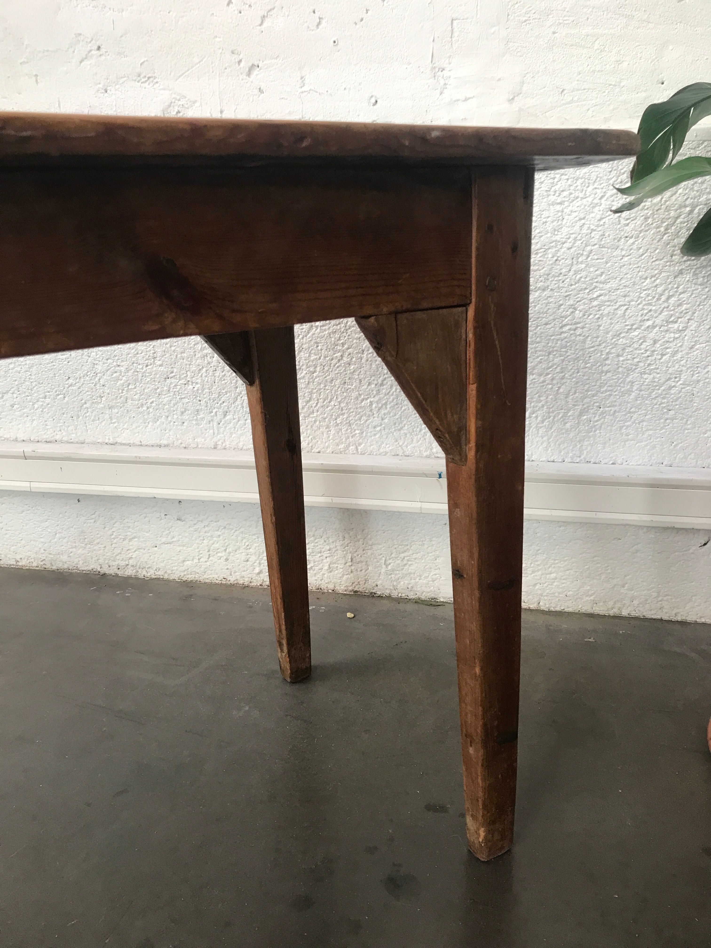 Old bistro table