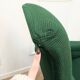 Vintage green modernist armchair
