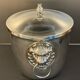 Silver metal ice bucket from the 60s/70s