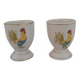French rooster egg cups