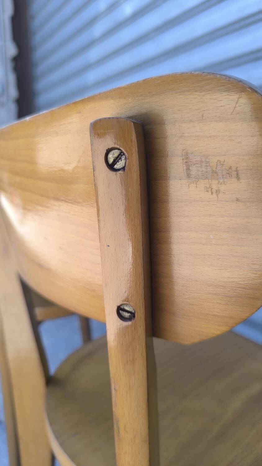 Paire de chaises bistrot Luterma 1960