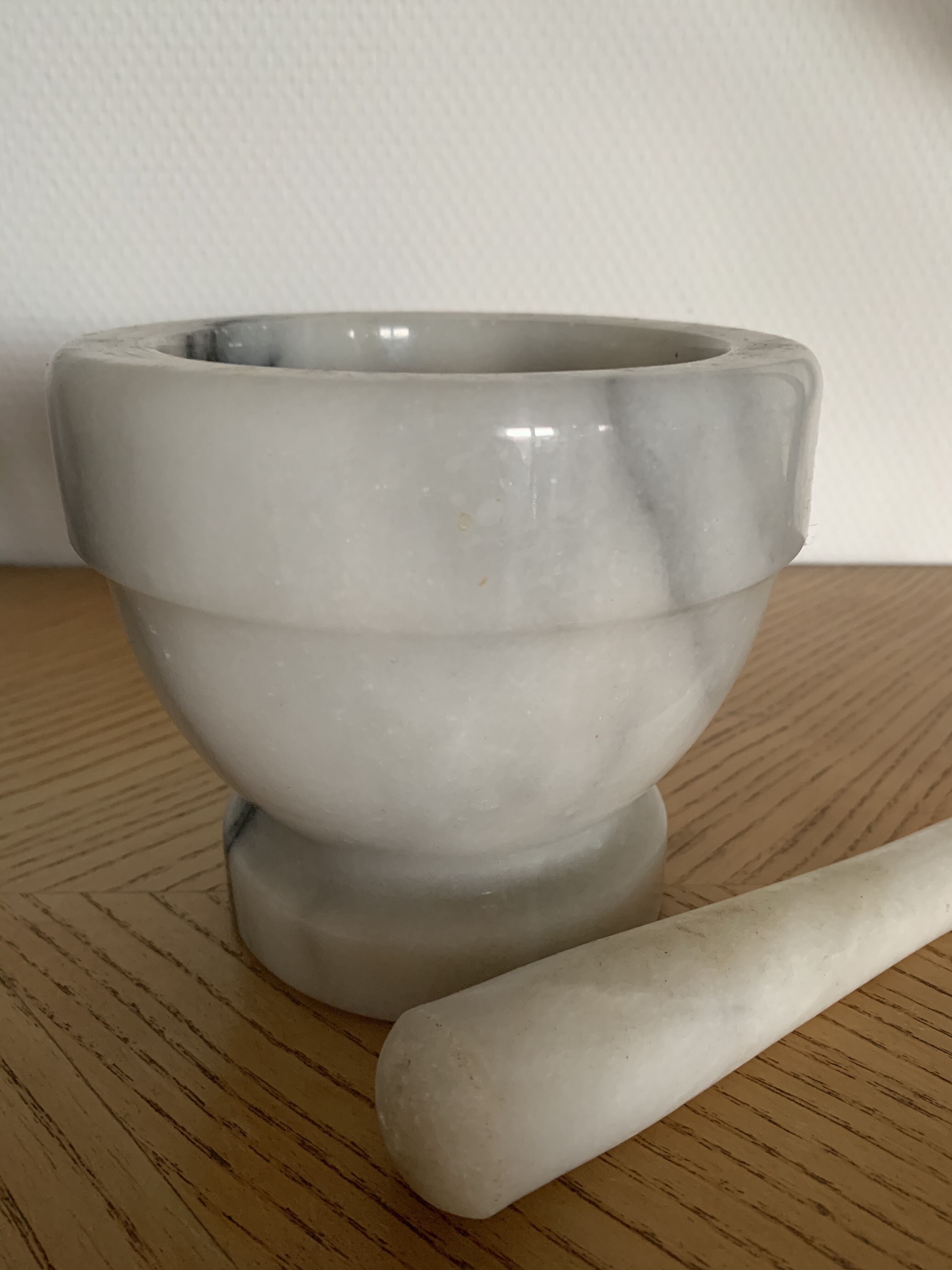Mortar - vintage marble pestle