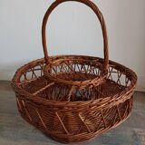 Wicker aperitif basket