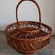 Wicker aperitif basket