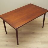 Teak table, Danish design, 1970s, production: Denmark