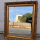 Golden framed mirror