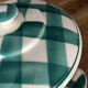 Givors earthenware tureen green tiles