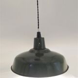 Enamelled sheet metal suspension