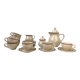 Mid-century speckled stoneware coffee set from the 20th century