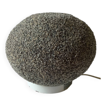 Resin pebble lamp 1970