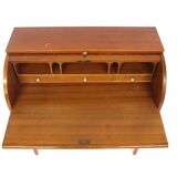 Scandinavian mahogany secretary desk, Bröderna Gustafssons, Sweden, 1950