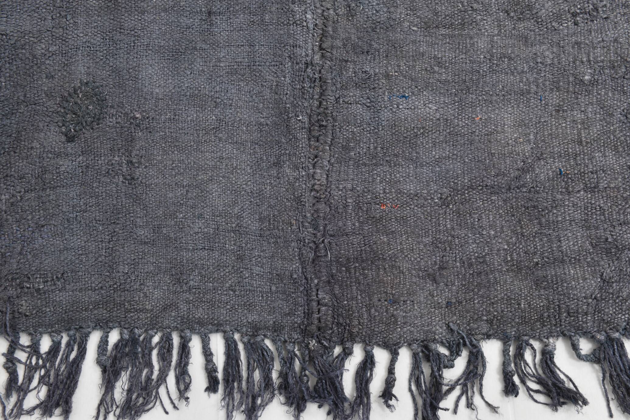 Gray Vintage Kilim Rugs For Living Room, 167x237Cm