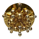 Plafonnier atomique en laiton par Dorothee Becker pour Cosack, années 1970