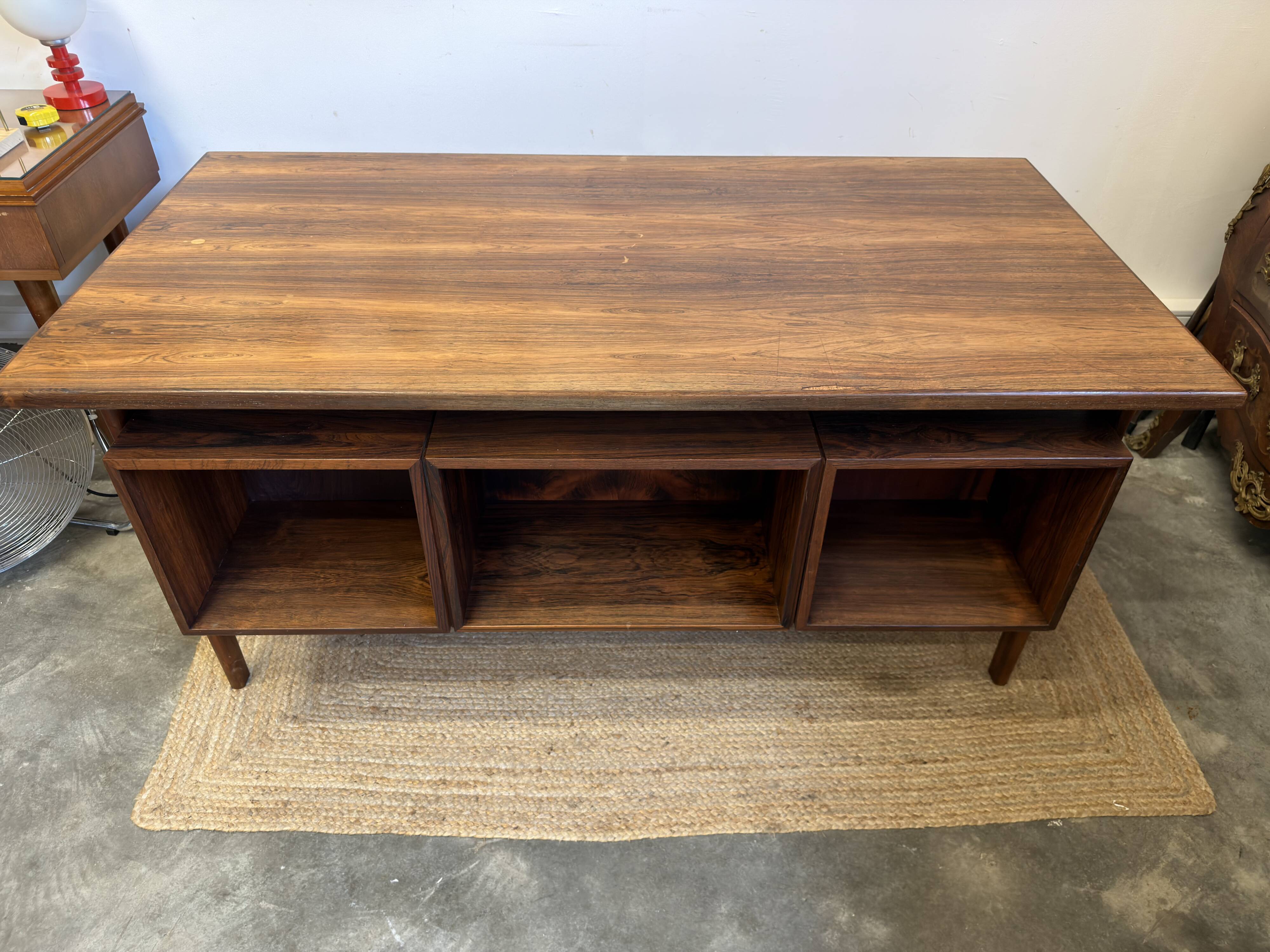 Bureau scandinave en palissandre par Kai Kristiansen pour Feldballes, 1960