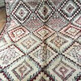 Tapis Beni Ouarain Ancien 417 x 210 cm