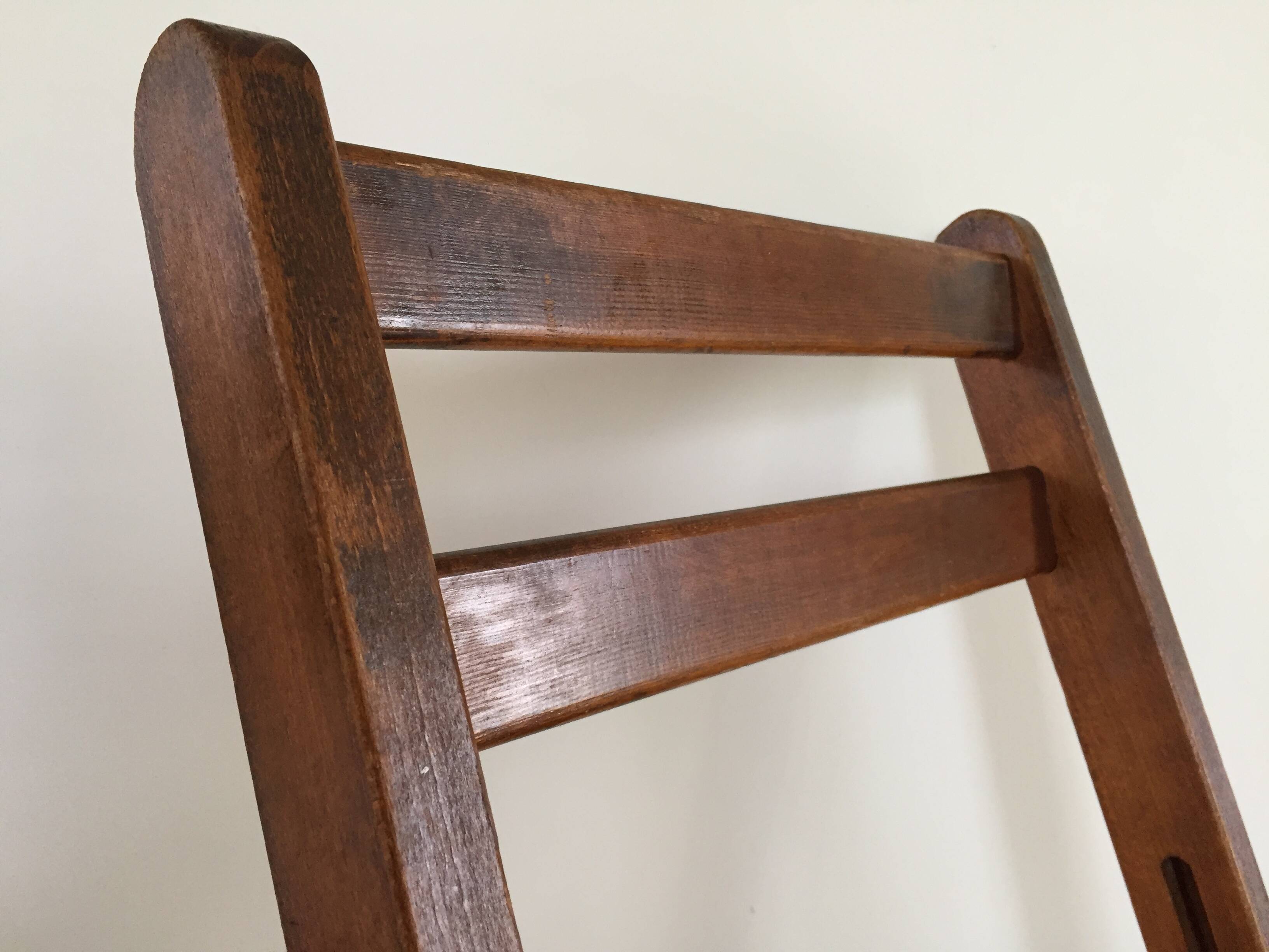 Folding chalet chairs "wood fire"