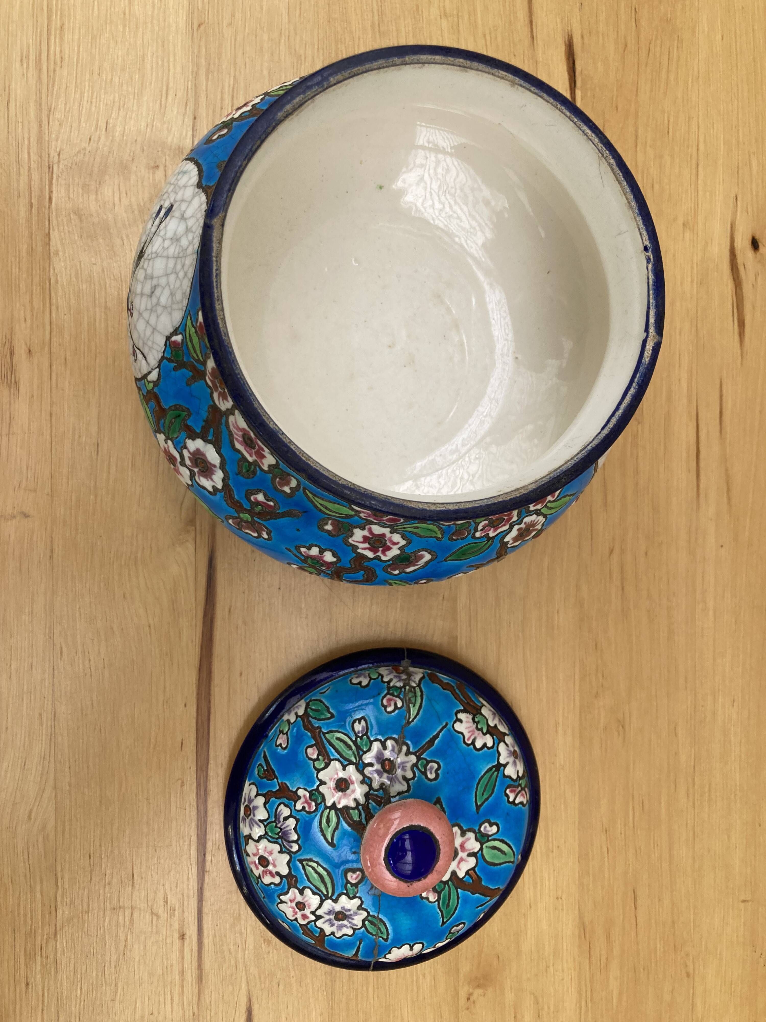 Longwy enamel set