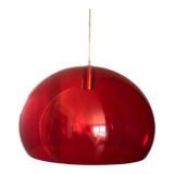 Kartell suspension red bubble